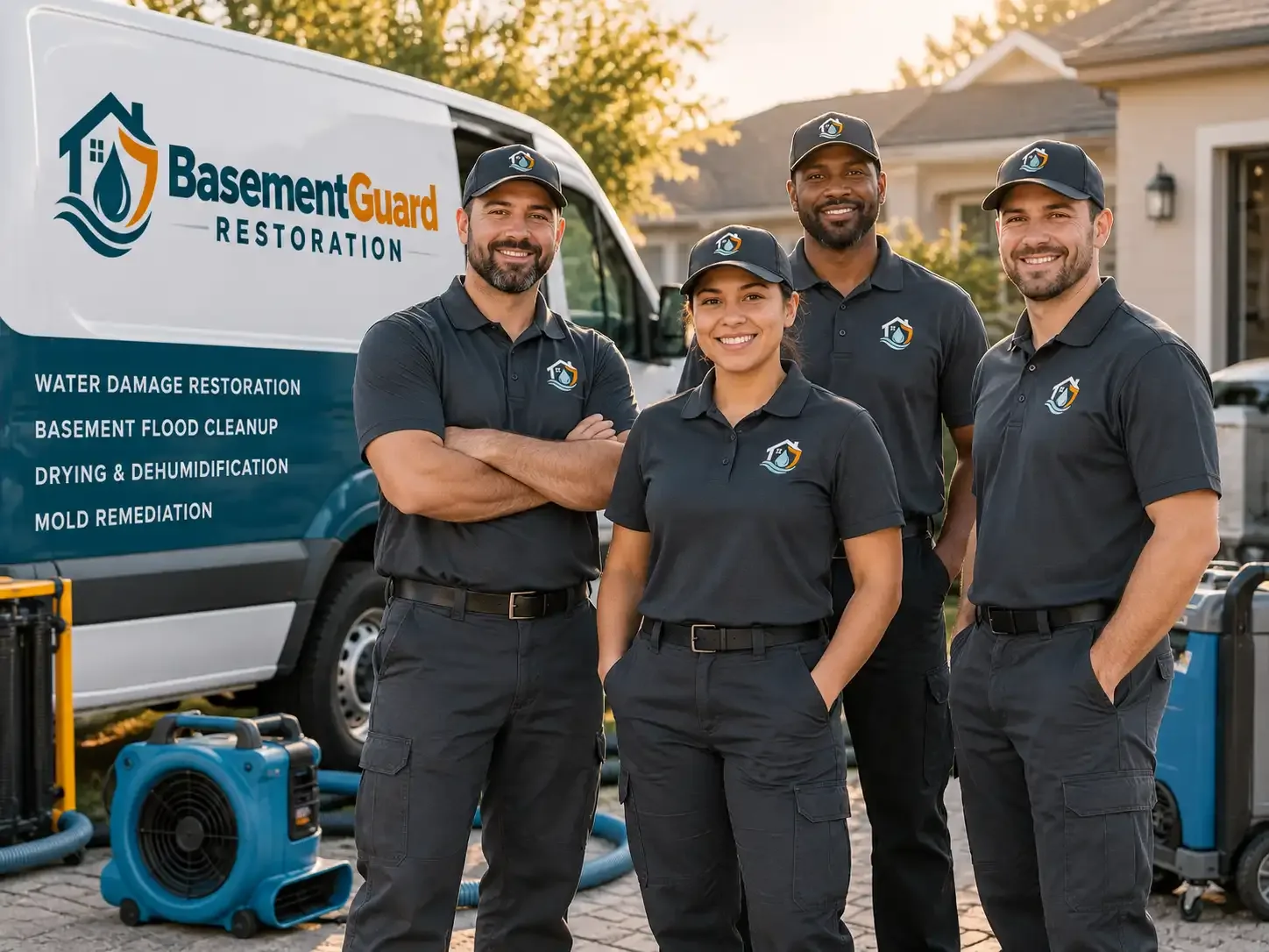Basement Water Damage Restoration company in Great Mills, MD